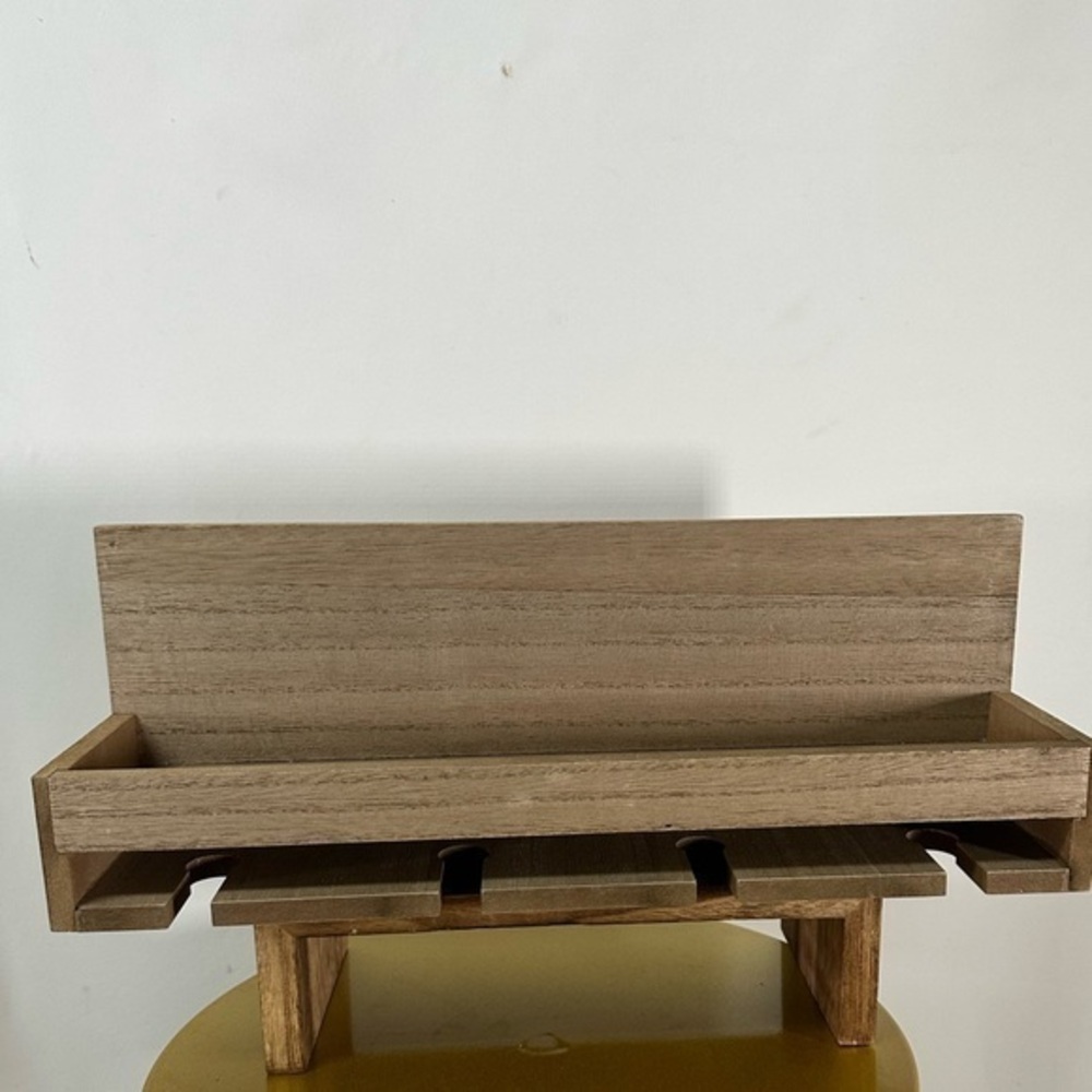 True Living Wine Rack. New in box. Box is damaged - Picture 3 of 8
